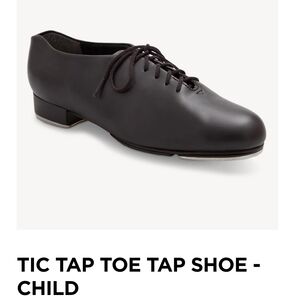 Capezio Black Tap Dance Shoes